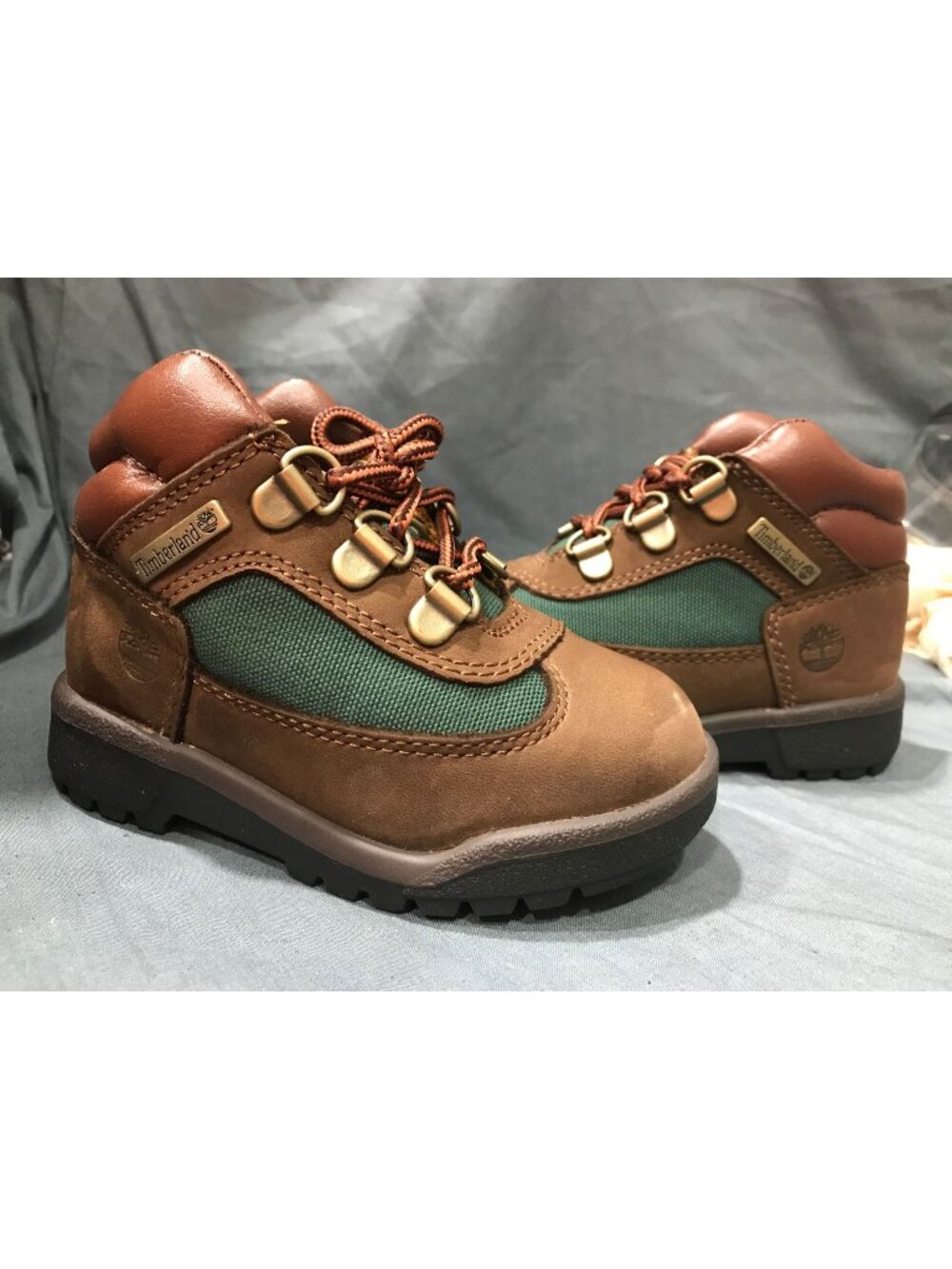 Timberland Toddler Waterproof Field Boot Dark brown Size 7 New no Box!!